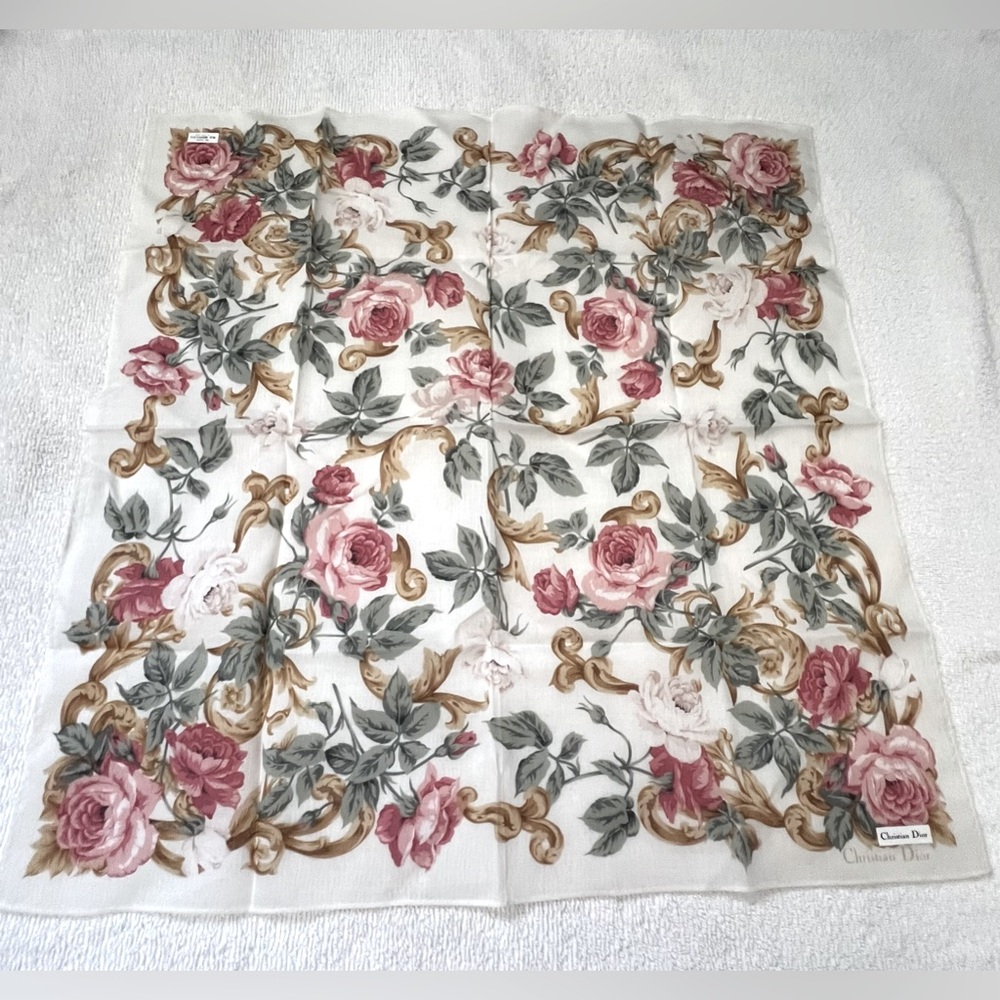 NWOT Authentic Christian DiorScarf/Handkerchief